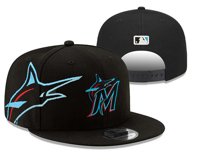 Miami Marlins 2025 Stitched Snapback Hats 006